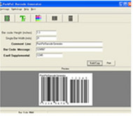 PackPal Barcode Generator screenshot